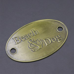 Chiny Producent Niestandardowy Casting Antique Metal Znamienny tabliczka galwaniczna Stopu cynku Lakierowanie Logo Płyta Nazwa