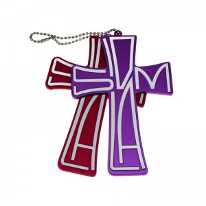 Dostosowany spersonalizowany metalowy identyfikator armii oznaczają religijne anodowane aluminiowe wojskowe psa