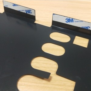 0,5 mm Black PC Insulation Arkusz, łatwy do składania i formy arkusza Mylar, Płomień Akumulator Izolacja baterii Przetwarzanie Silk Ekran