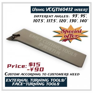 Narzędzia do cięcia EMET, zewnętrznenarzędzia do obrotu,narzędzia do twarzy,narzędzia do obrotów stalowych, SVJCR2525M16, SVJC NSVJP, SVQC NSVQP, SVHC NSVHP, SVLC NSVLP, SVVC NSVVP, SVXC NSVXP, SVZC NSVZP, VCGT16, VCGT22 , VPGT22.