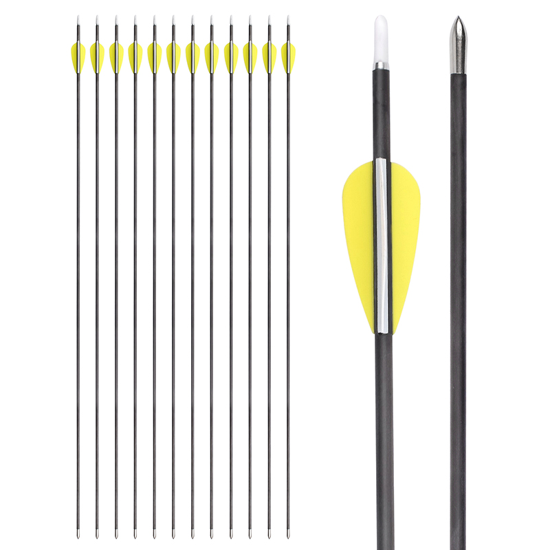 Elong Outdoor 121125 ID3.2mm Pure Carbon Arrow 32 \