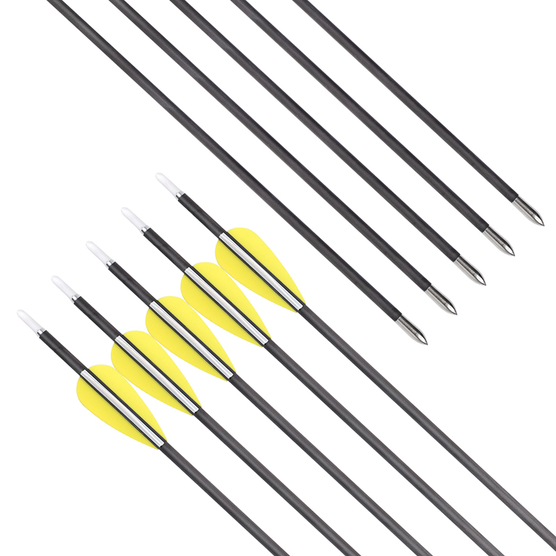 Elong Outdoor 121125 ID3.2mm Pure Carbon Arrow 32 \