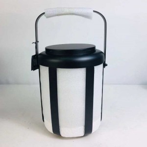 Gorący sprzedawany metalowy szkło mały latarnia