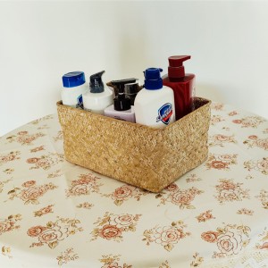 Ręcznie tkany kwadratowy kosz