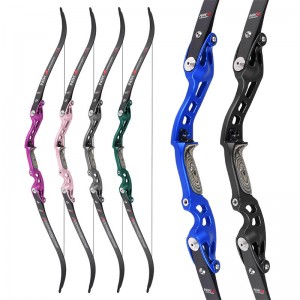 Łucznictwo Nika ET-10 62 cala RH Aluminium ILF 19 cali Riser Refurve Bow