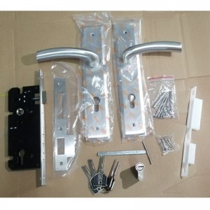 6003 Long Table Bround Zestaw dźwigni ze stalinierdzewnej,nowoczesny współczesny zamek wpustowy