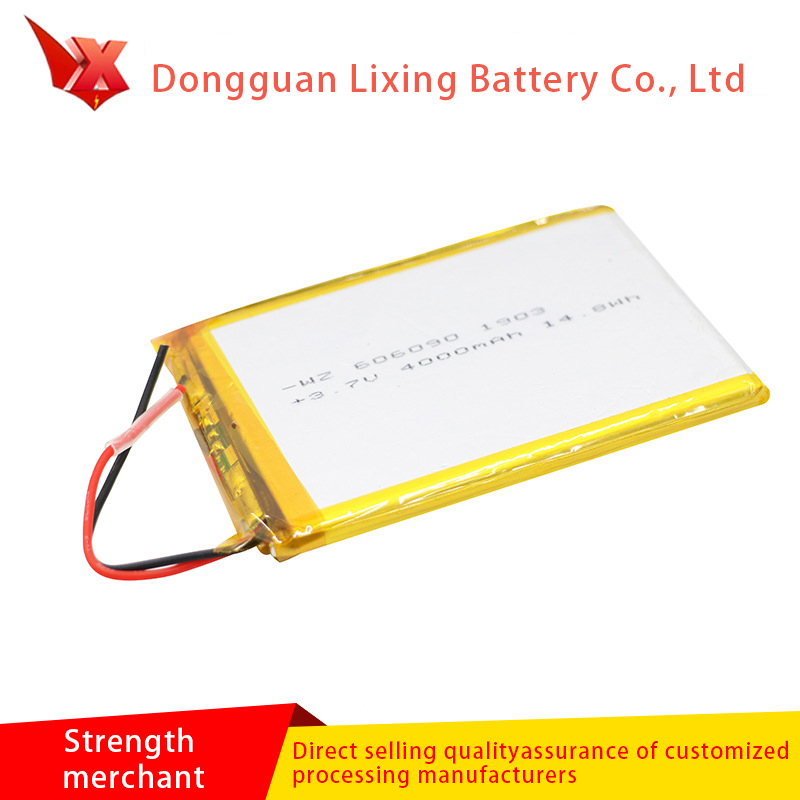 Duża dostawa baterii 3,7 V 606090 polimer litowo-jonowy miękka bateria 4000mAh ochrony środowiska