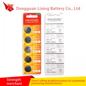 Producent baterii Specjalny bateria dla małej latarki CR2032 3.0V Przycisk Spawanie baterii Kombinacja przetwarzanianóg
