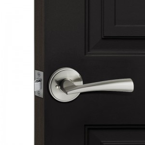 R7604 Prywatność Domowa klamka z ukrytymi śrubami Instalacja łatwa do otwarcia zestaw dźwigni blokującej