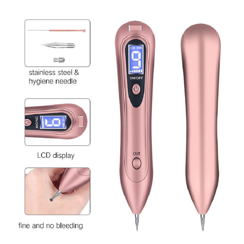 Trądzik skóra Tag Tatoo Device Device Sweep Usuwanie Pen Plazma Laser Mole Remover Pióro usuwania piękna