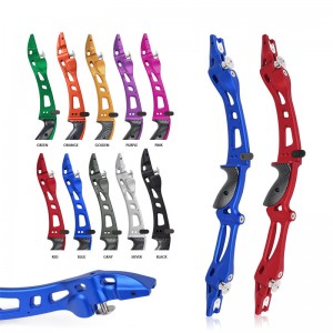 ELONLARROW 221006 ET-8 25 cali aluminium aluminium LH ILF Łucznictwo Recurve Bow Hands Riser