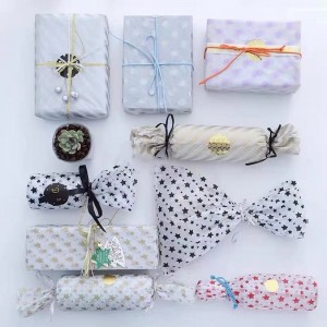 CMYK Drukowanie Papier Newspaper Craft Papier Niestandardowy Opakowanie Papier Wino Papier do pakowania winana ślub lub imprezana prezenty