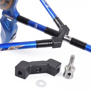 Nika Archery 240030-02 0degree 40degree Łucznictwo Recurve Bow Stabilizer V-Bar