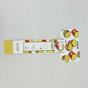 karta papierowa etykiety żywności