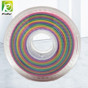 Pinrui Drukarka 3D 1.75mm Pla Tęczowe włókno do drukarki 3D