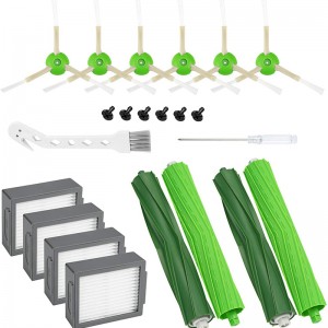 I Robot I 7I 7-E 5e 6 seria akcesoria do zamiatarki głównego zestawu filtrów bocznych szczotek