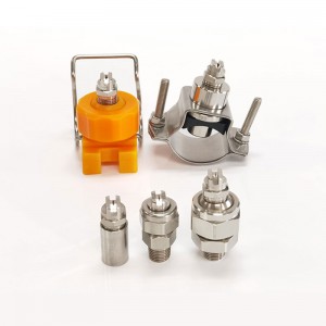 Płaska dysza ze stalinierdzewnej