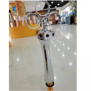 Draft wieży piwa z jednym kranu lub trzema dotknięciem