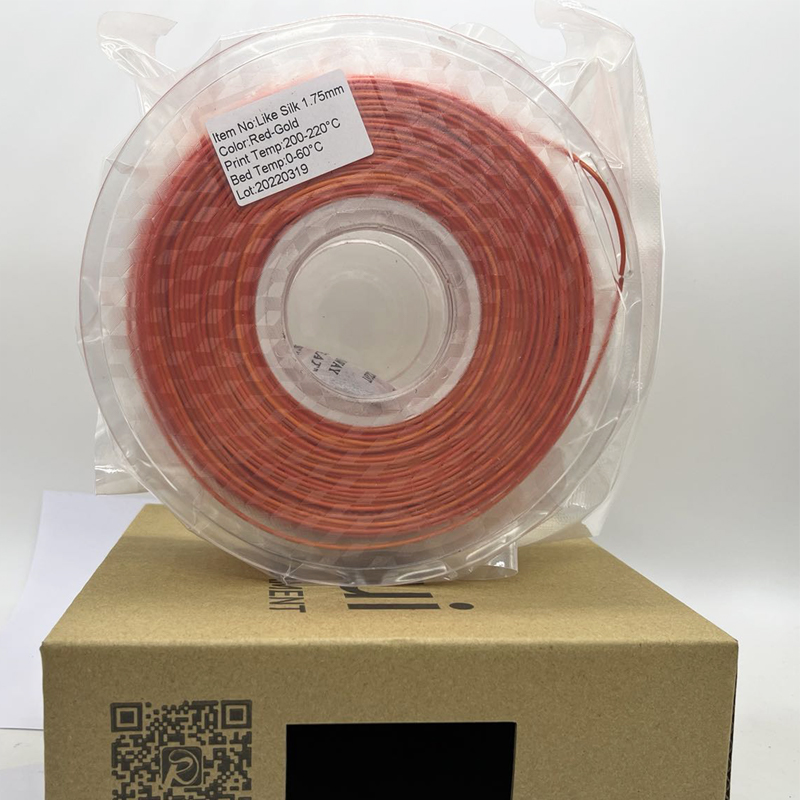 Pinrui Wysokiej jakości Red-Gold Rainbow 1,75mm Drukarka 3d Pla