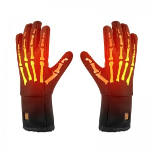 Elektryczne wodoodporne ciepłe rękawice do jazdynanartach, regulowane rękawice grzewcze temperatury dla mężczyzn/WOMEN