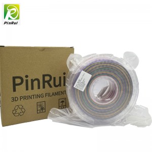 Pinrui Glitter PLA 1,75mm Niczek drukarki 3D Sparkle Tickling Rainbow Color