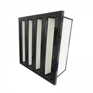 Klimatyzacja F5 F6 F7 F8 V Banku Medium Efektywności Filtry powietrza HVAC (592x287x292mm)