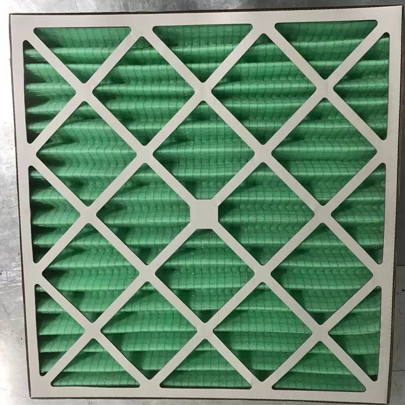 Merv8 Papier ramka Podstawowa wydajność Preat Filtr powietrza HVAC dla zwierząt gospodarskich