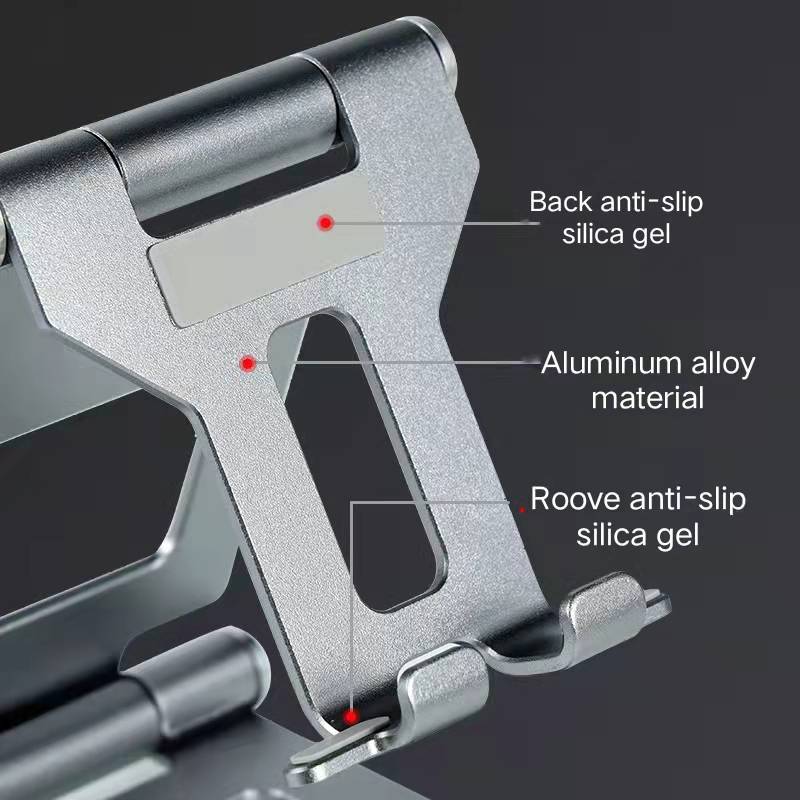 Nowy Tablet Telefon Uniwersalny Wspornik Desktopowy Wygodny uchwyt telewizyjny ze stopu aluminium