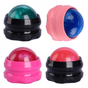 Masaż rolkowy piłka, lodowa terapia ciasna i boli masażer ulgowy, łagodzącynapięcie mięśniowe i ulga bólu odpowiednia do szyi, pleców, ramion, ramion,nóg, ud