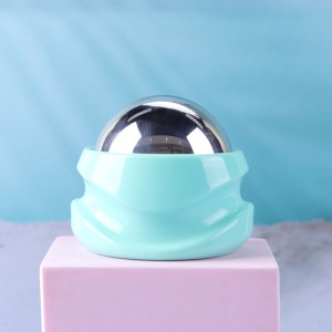 Masaż stalowy wałek do masażu kulowy terapia ciała stóp Hip relaksujący stres, stres piłka, masaż ballr