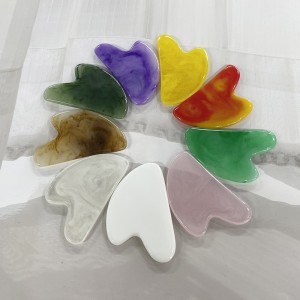 Walcowa twarz Odchudzanie Massager Podnośnik Narzędzie Żywicy Masaż Twarzy Wałek Masaż Skóry Opieka kosmetyczna V Kształcie Podwójna głowa Gua SHA Zestawy