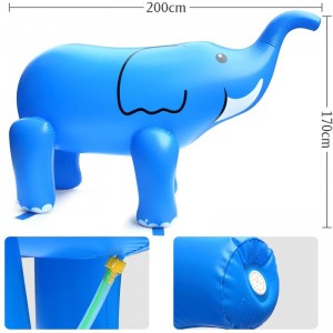 Factory Outlet Nadmuchiwane Zabawki Elephant, PVC Nadmuchiwane Reklama Postać z kreskówek Float, Zabawka wypełniona powietrzem dla dzieci
