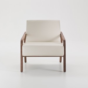 Modern Meble Design Salon Sofa Sofa Bentwood Leather Learm Krzesło z Ottomana