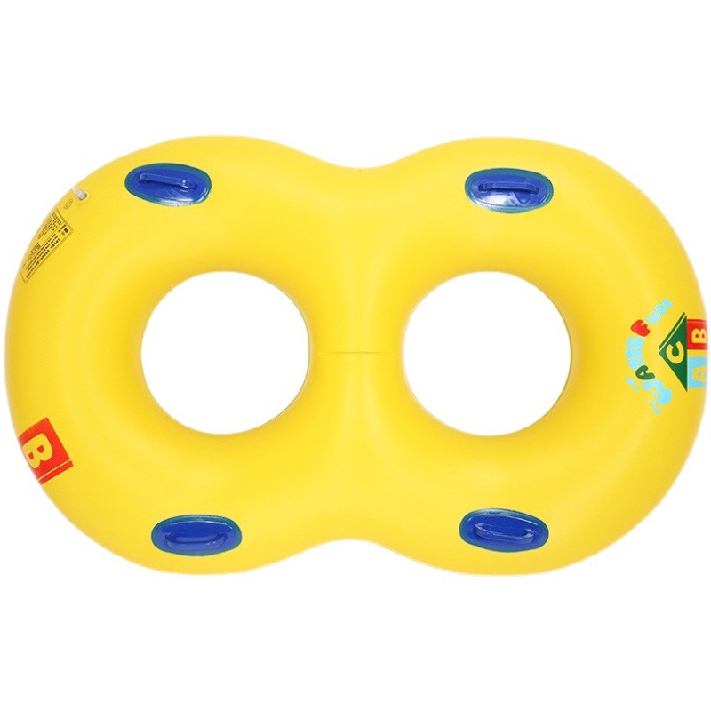 Nadmuchiwane życie boja podwójny pierścień kąpielowy, dla mężczyzn i kobiet Pary rodzic-dziecko Zabawki wodne Rafting