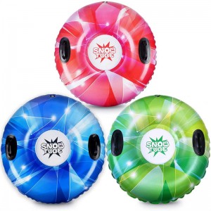 Zimowa interaktywna zabawka dla rodzicówna świeżym powietrzu,nplatable śnieżna rurka