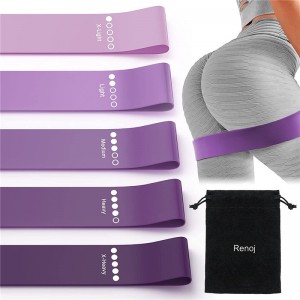 Joga opornośćna gumki wewnętrzne sprzęt do fitnessuna zewnątrz 0,35 mm-1,1 mm Pilates Sport trening treningowy