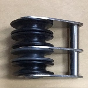 Kulspidy morskie ze stalinierdzewnejna płytę żaglową