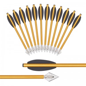 ElongArrow 160 mm aluminiowe śruby strzałek do polowaniana zewnątrz pistoletu