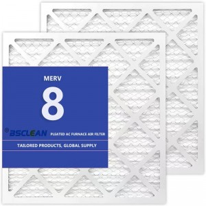 Amazon gorąca sprzedaż 20x 20x1 Merv 8 G4 Piernik AC HVAC Panelu Pre -Filtr Pre -Filter