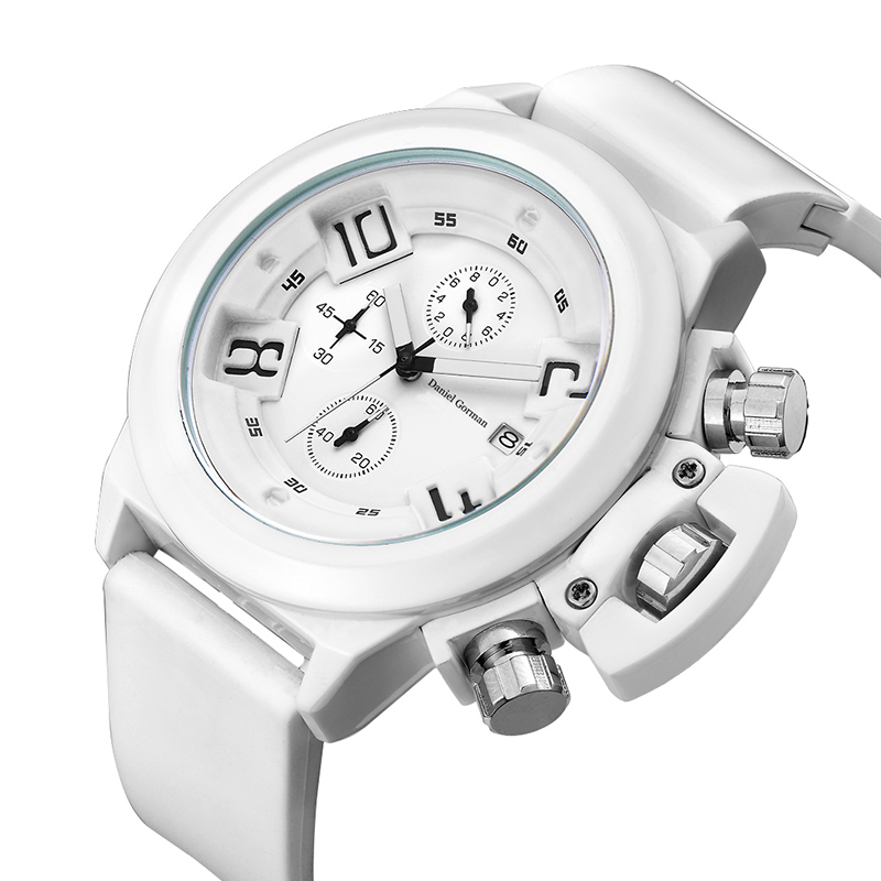 Daniel Gormantop Brand Luksus Sport Watch Men Watches Watter Watches Blue Guma Pasek Automatyczne wodoodporne zegarki RM2208