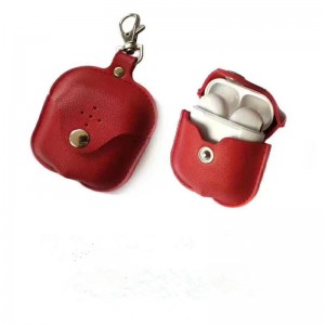 Nadaje się do Apple Airpods Pro 3 Case Protective, Bluetooth Bezprzewodowy zestaw słuchawkowy, obudowa ochronna pudełka, w pełni pokryty i odpornyna zarysowania, włoski skórzany brąz