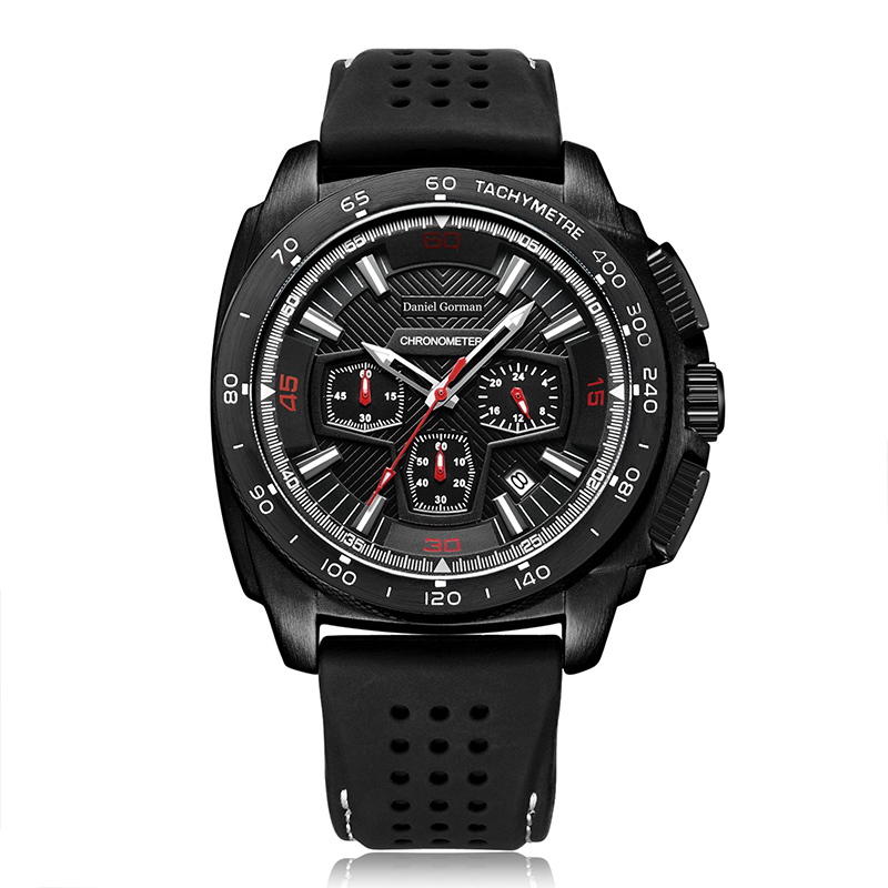 Daniel Gormantop Brand Luksus Sport Watch Men Watches Watter Watches Blue Guma Pasek Automatyczne wodoodporne zegarki RM2206