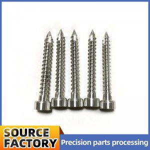 Części obróbki pięcioosiowej