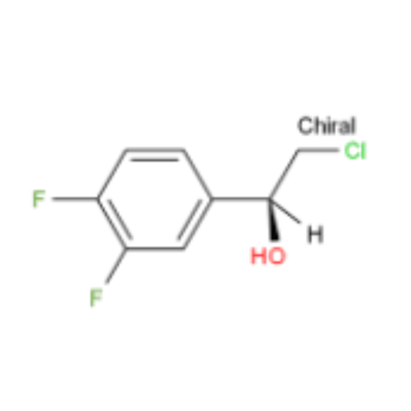 (1S) -2-chloro-1- (3,4-difluorofenylo) etanol