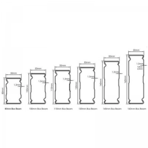 Stojak paletowy w stylu dexion