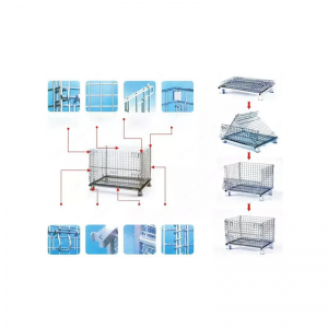 Pojemniki z siatki przewodowej