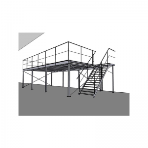 Podłoga platformy stalowej