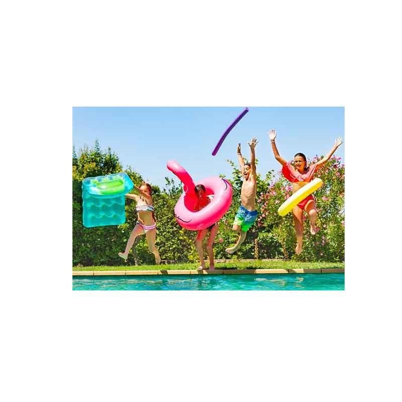 Jak wyczyścić brudne i lepkie pływaki basenowe?