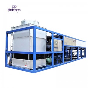 Łatwa konserwacja innowacyjnych rozwiązań duży blok lodu maszyny