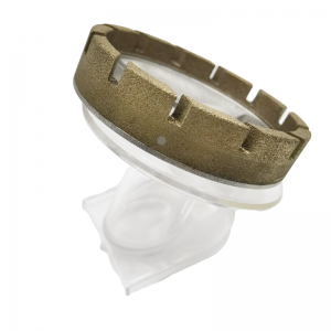 Pokryć szklane koło krawędziowe